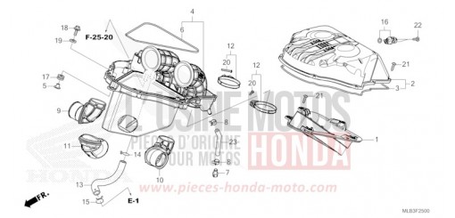 AIR CLEANER CB750AP de 2023